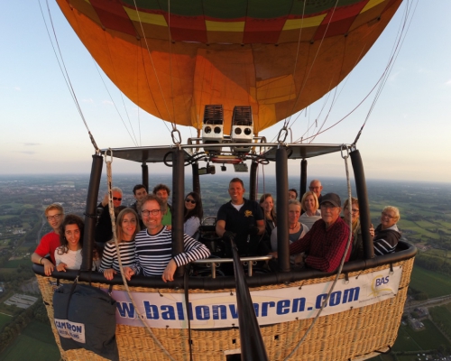 Ballonvaart vanaf Den Bosch naar Veghel